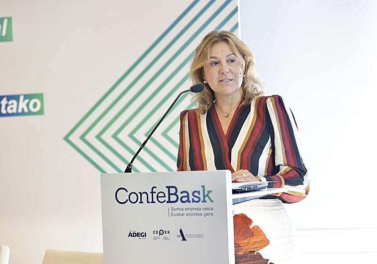 La presidenta de Confebask: «¿Qué aporta el sindicato ELA al país?»
